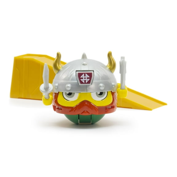 Battle Ballz: Training Pack - Ice-Berg - Weapon Wielding Toy Viking, Rolling Colorful Ball Character, Training Ramp, Blow Your Lid Button, Kids 5+