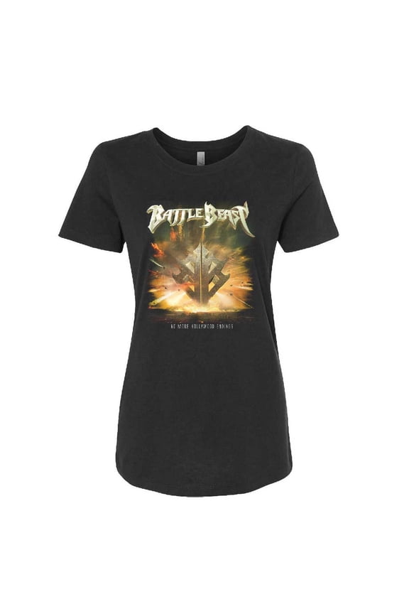 Battle Beast No More Hollywood Endings 2019 Tour Women's T-Shirt