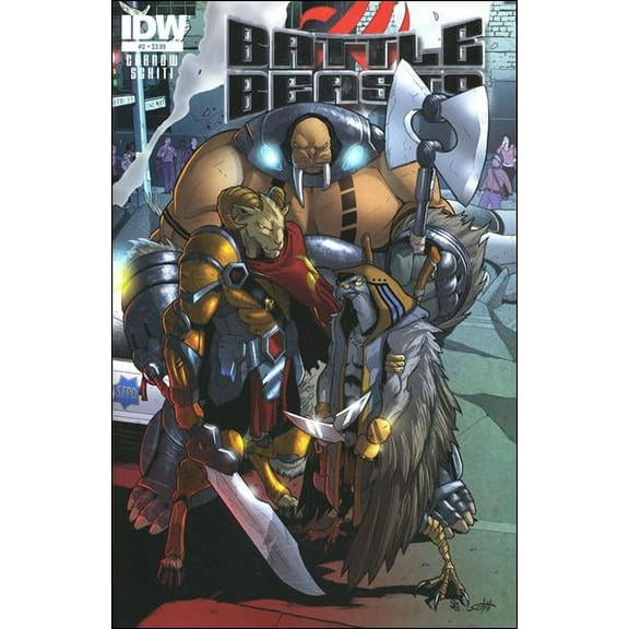 Battle Beasts (2nd Series) #2 VF ; IDW Comic Book