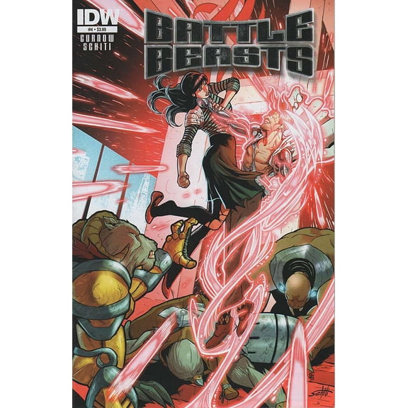 Battle Beasts (2nd Series) #4 VF ; IDW Comic Book