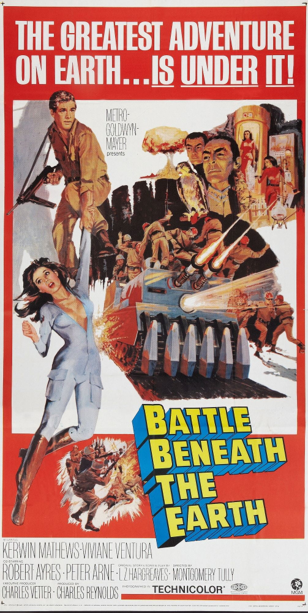 Battle Beneath The Earth Canvas Art - (11 x 17)