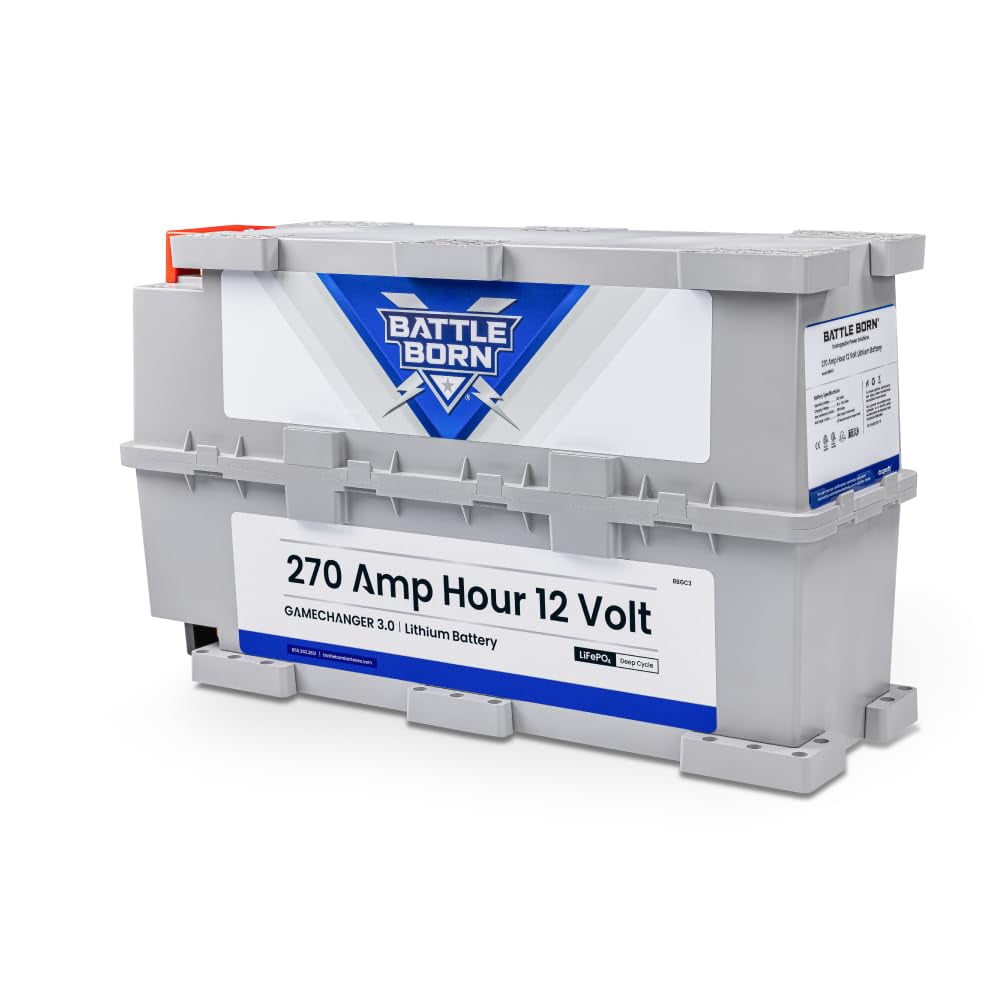 Battle Born BBGC3 270Ah 12V LiFePO4 Battery