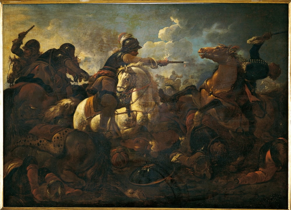 Battle Canvas Art - (36 x 24)