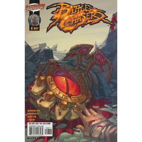 Battle Chasers #8 VF ; Wildstorm Comic Book