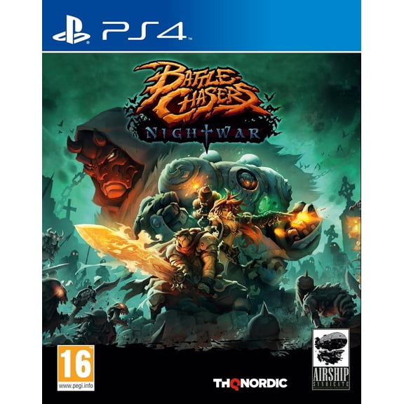 Battle Chasers Nightwar (PS4 - Playstation 4) Old school combat game