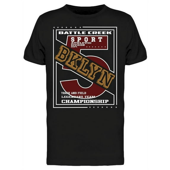 Battle Creek Brklyn T-Shirt Men -Image by Shutterstock, Male Large