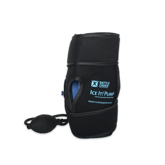 Battle Creek - Ice It! Pump Cold & Compression Therapy Wrap - Knee & Elbow F00503 One Size Fits Most