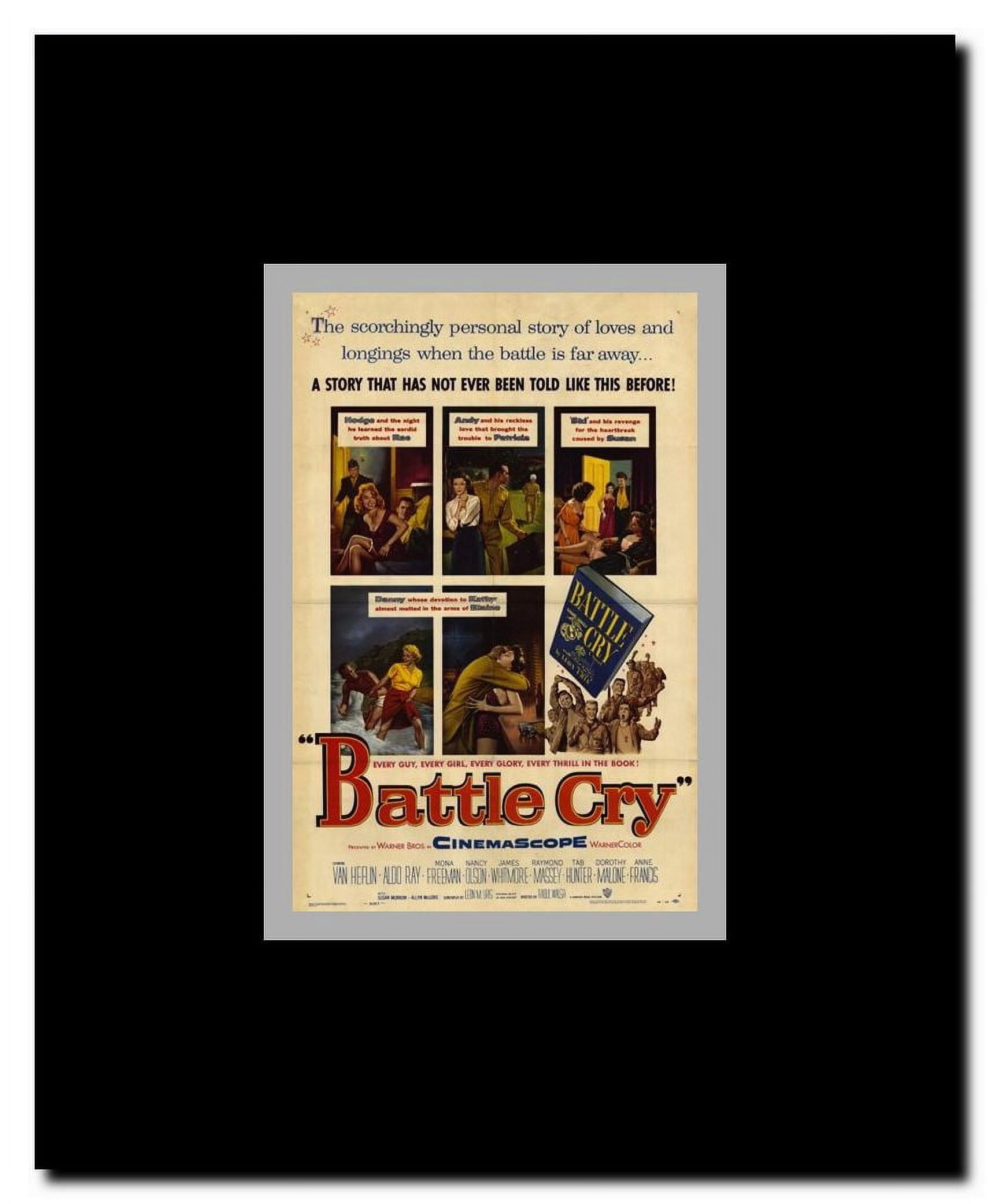Battle Cry Framed Movie Poster
