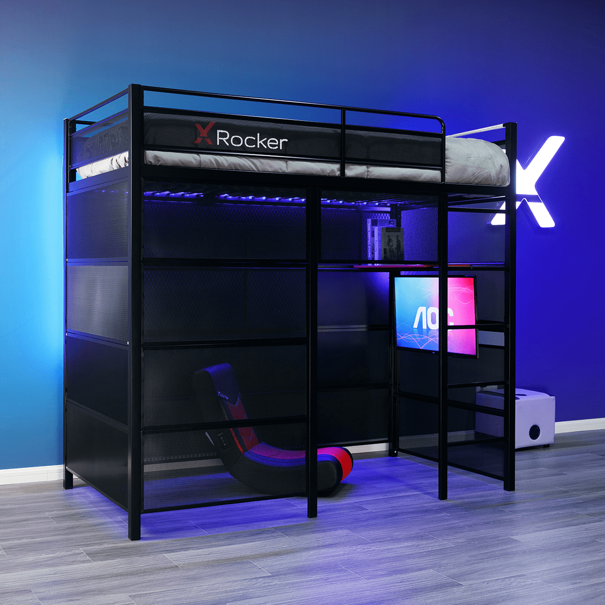 Battle Den Metal Bunk Bed