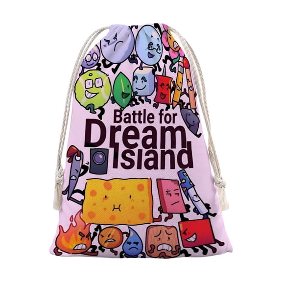 Battle-Dream Island Pattern Christmas Bunch Pocket 12*15 in