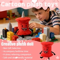 Battle for Dream Island Plush Toys,Ultrasoft BFDI Merch Stuffed Animals Dolls, Cartoon Anime Toys Home Decorations, Birthday Christmas Gifts for All Ages