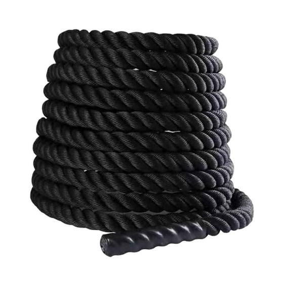 Battle Exercise Training Rope Fitness Rope for Training Improve Strength Gyms 25mmx3m Black