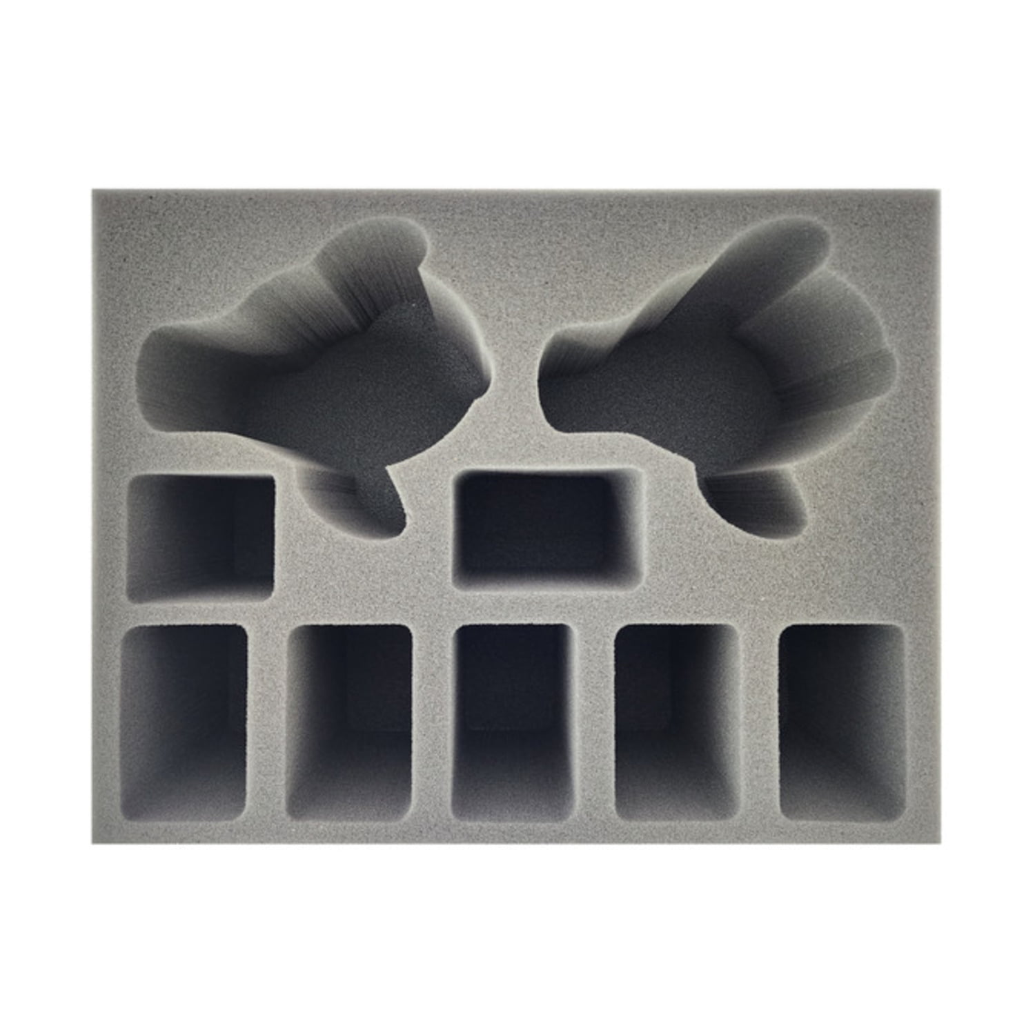 Battle Foam 5" 2 Tuskboss on Maw-Grunta w/6 Gore Gruntas Foam Tray New