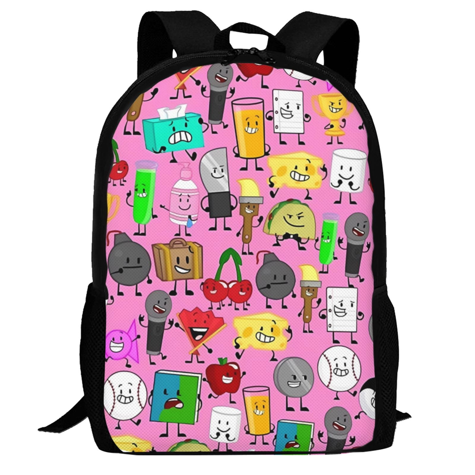 Battle For Dream Island Bfdi Backpack,3d Print Laptop Backpack ...