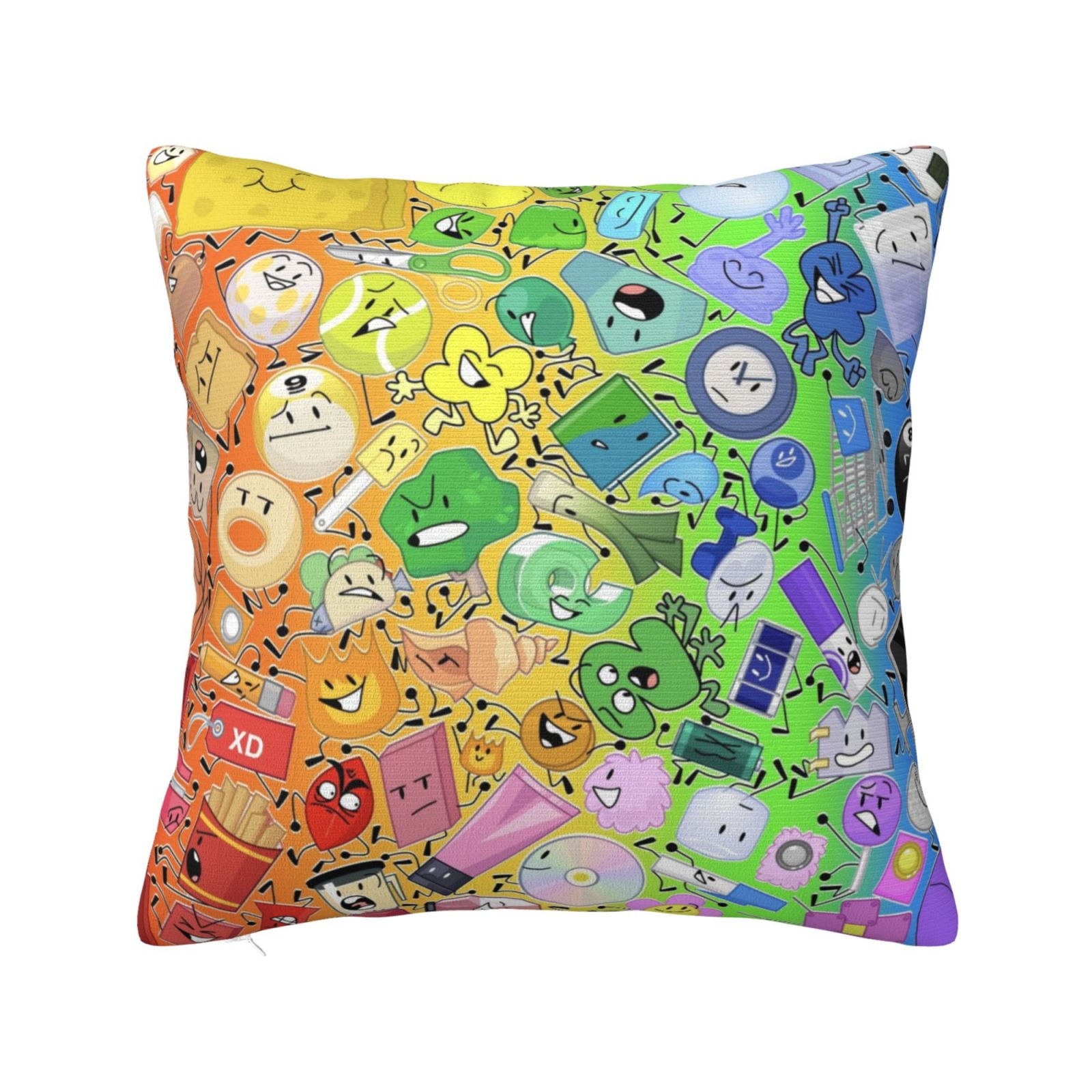 Battle For Dream Island Throw Pillow Cover Decoration Pillow Case