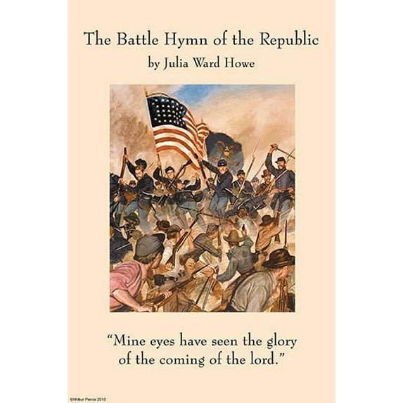 Battle Hymn of the Republic-Fine Art Canvas Print (20" x 30")