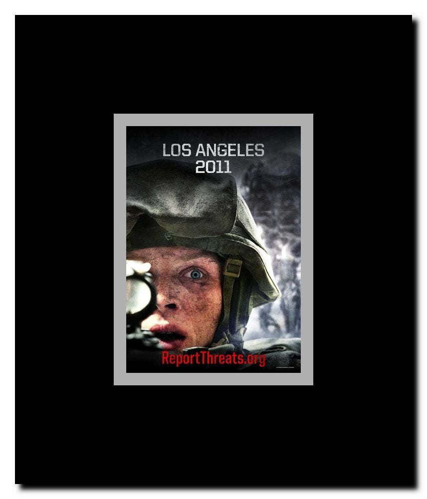 Battle: Los Angeles Framed Movie Poster