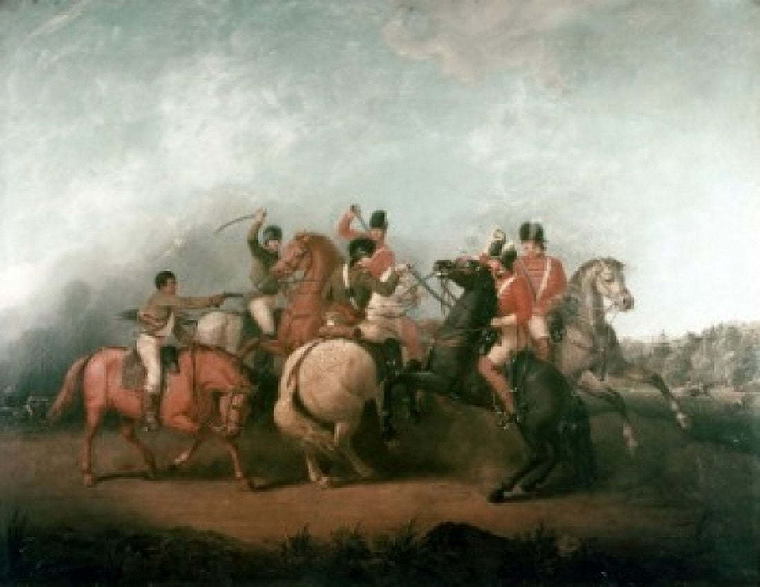 Battle Of Cowpens-January 17 1781 American History Canvas Art - (24 x 36)