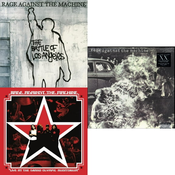 Battle Of Los Angeles (180G LP Vinyl) & Live At The Grand Olympic Auditorium (2LP/180G Vinyl) & Rage Against The Machine