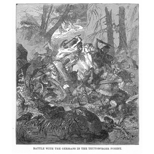 Varus Rome Battle Battle Of Teutoburg Forest. Nthe Roman Army Led By Varus Battles ...