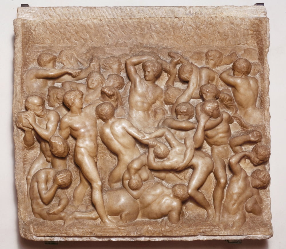 Battle Of The Centaurs And Lapiths Or Centauromachia Canvas Art - (24 x 18)