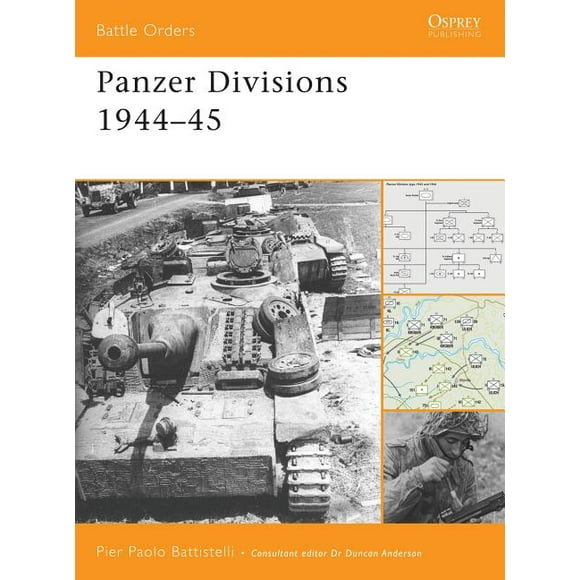 Battle Orders: Panzer Divisions 1944–45 (Paperback)