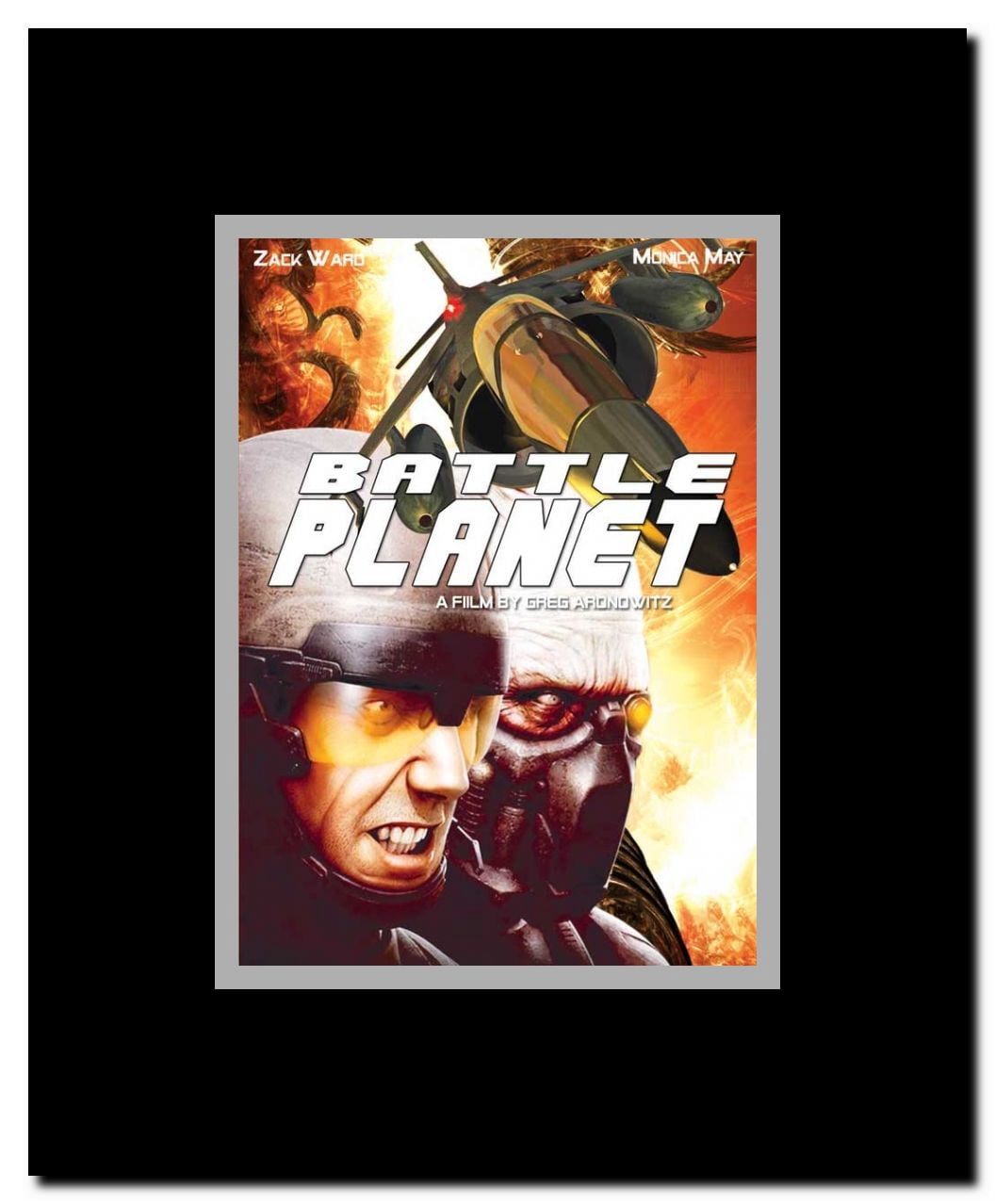 Battle Planet Framed Movie Poster