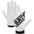 thumbnail image 1 of Battle Receivers Double Threat Football Gloves - XL - White/White, 1 of 2