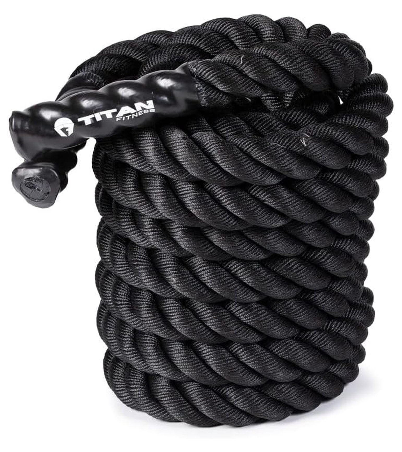 Deaft Rope Battle Rope 30ft x 2in, Dacron Heavy Rope for Home Gym Conditioning ...