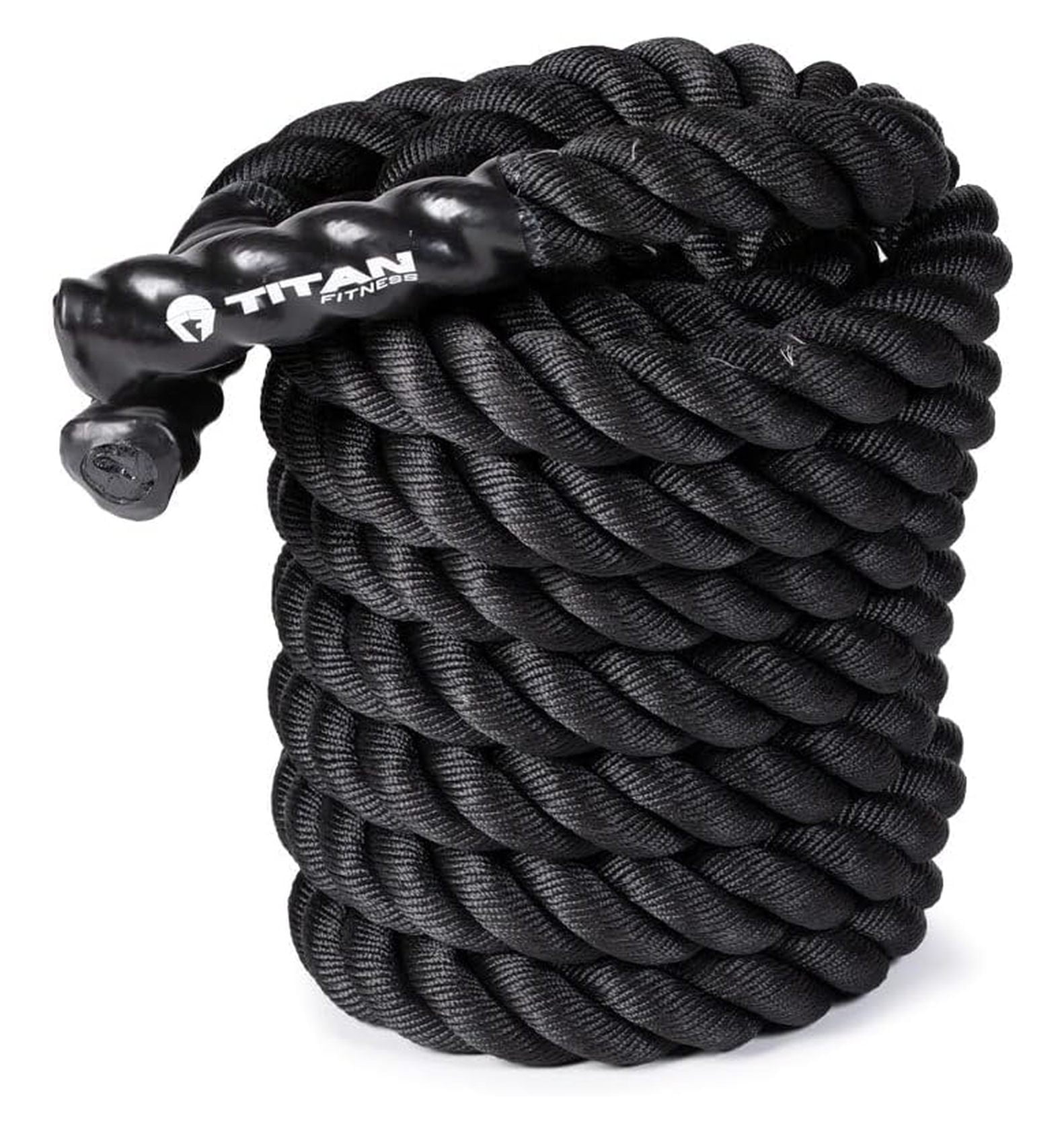 Unbranded 50ft x 2in Dacron Battle Ropes for Home Gym Conditioning ...