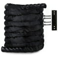 Battle Ropes with Anchor Kit, Perfect Workout Ropes for Home Gym or