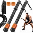 thumbnail image 1 of Ropeless Battle Ropes 8 Adjustable Weight Rings for Home Gym, Portable Cordless with Storage Bag , Heavy Duty Fitness Rope for HIIT, Strength, High Calorie Burn , Low-Impact Cardio for Men & Women, 1 of 10