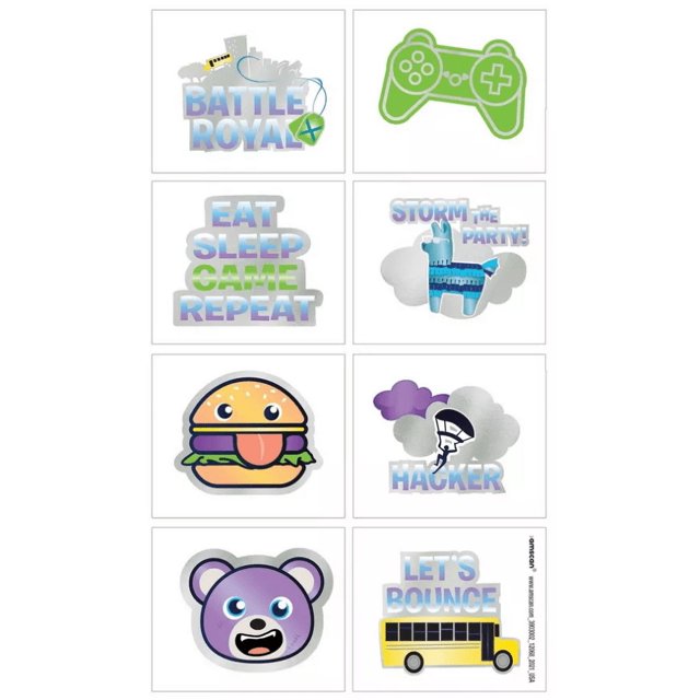 Battle Royal Temporary Tattoos