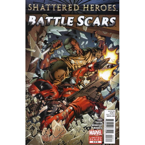 Battle Scars #3 VF ; Marvel Comic Book