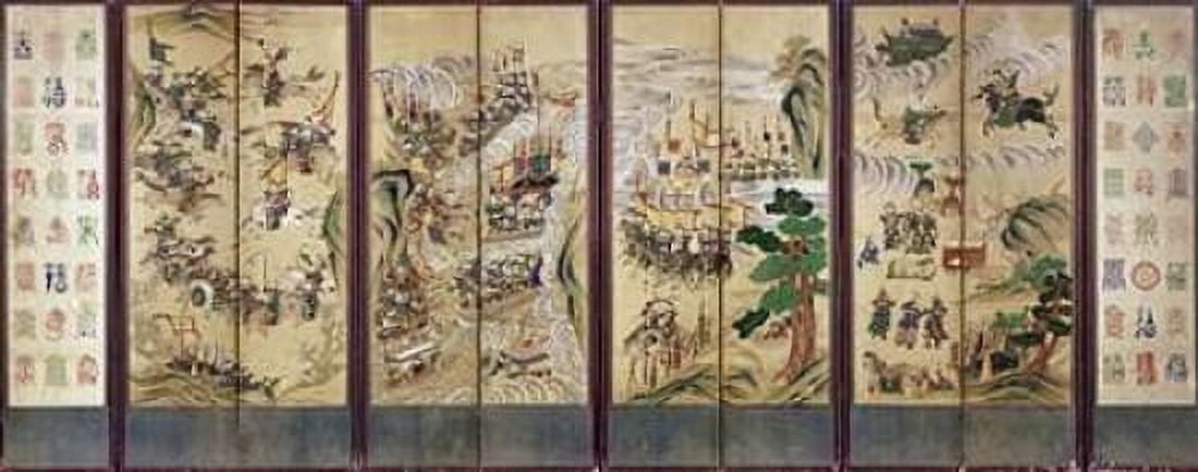Battle Scenes Canvas Art - Unknown (10 x 20)