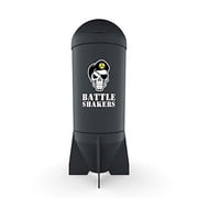 Battle Shakers Missile Shaker Cup | 20 Oz Leak-Proof Shaker Bottle | Protein Cup with Storage Compartment | Dishwasher Safe Sports Bottle