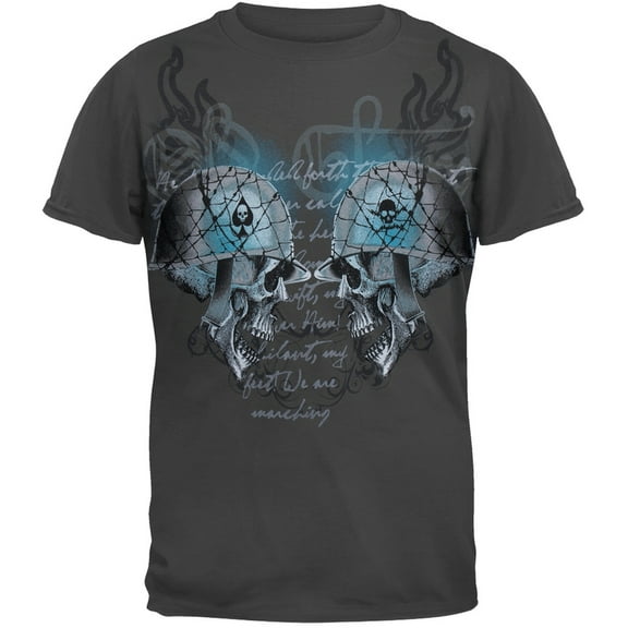 Battle Skulls Graphic Youth T-Shirt - Youth Large