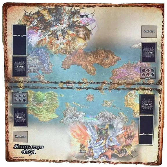 Battle Spirits Saga Trading Card Game Two-Player Playmat Playmat (Promo)