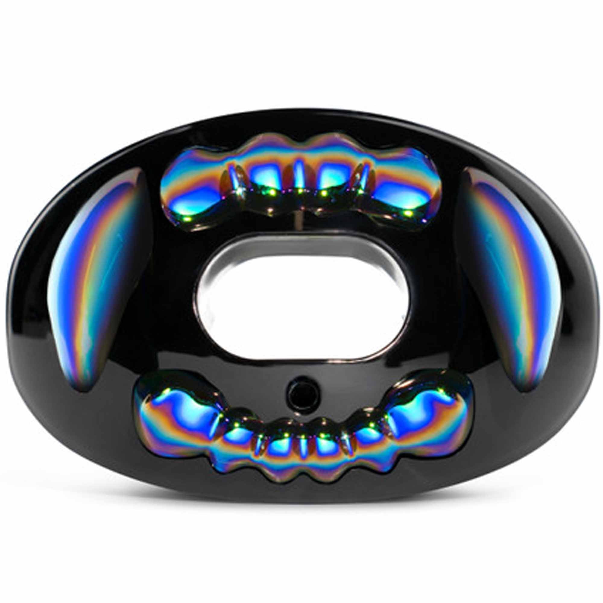 Battle Sports 3D Apex Predator Oxygen Lip Protector Mouthguard - Blue/Green