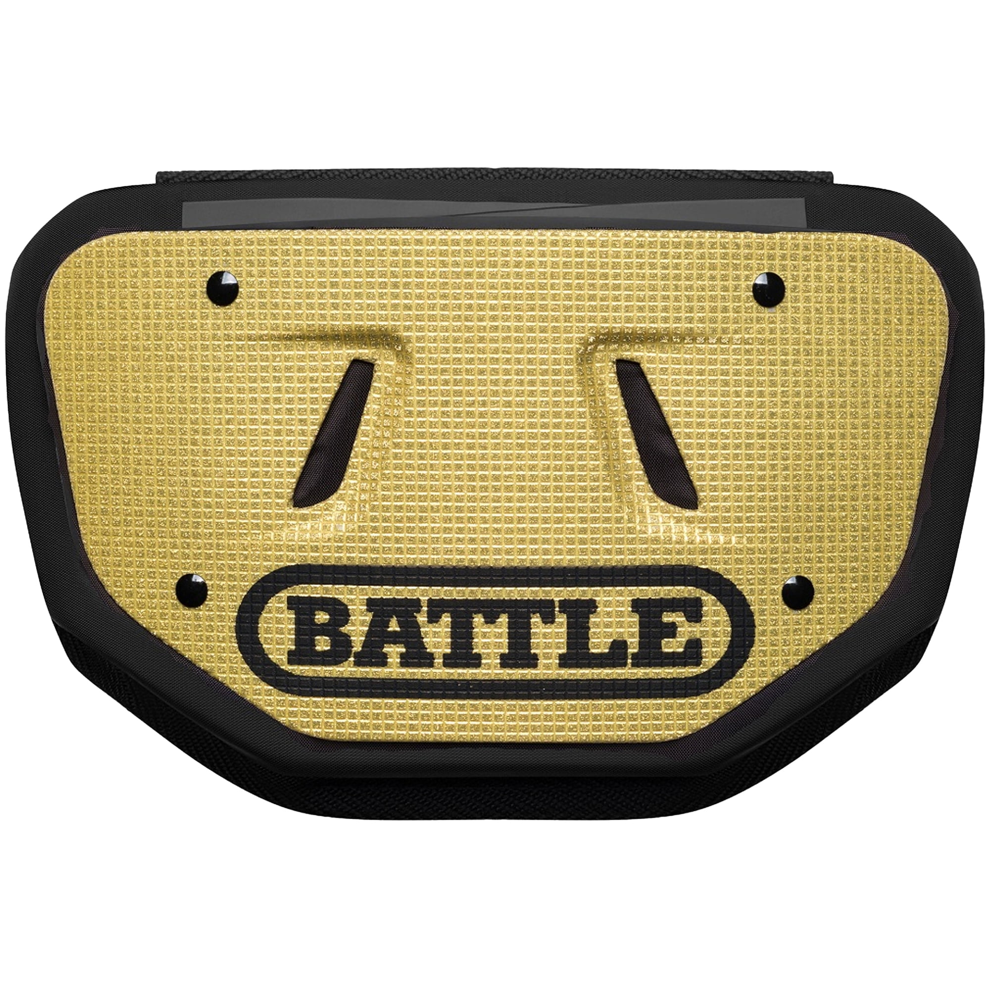 Battle Sports Adult Defender Pro Football Back Plate - Black