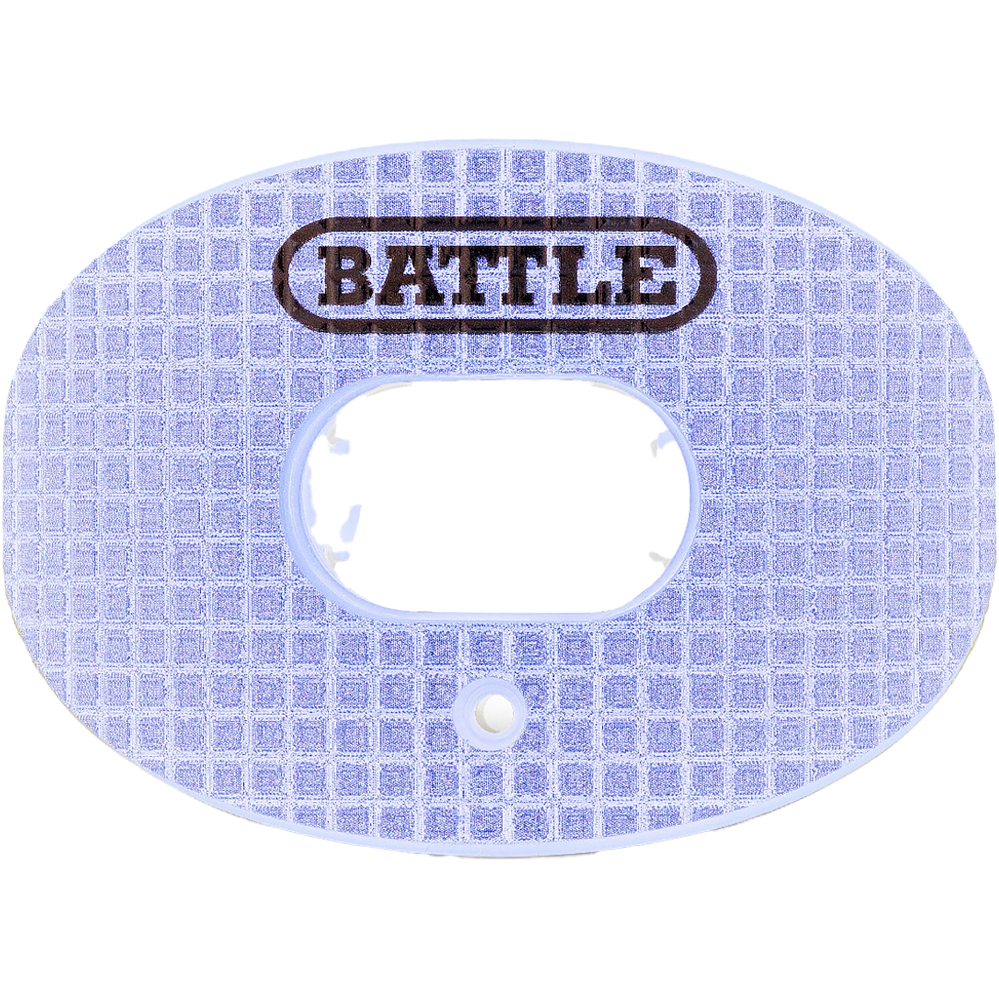 Battle Sports 3D Diamonds Oxygen Lip Protector Football Mouthguard - Purple