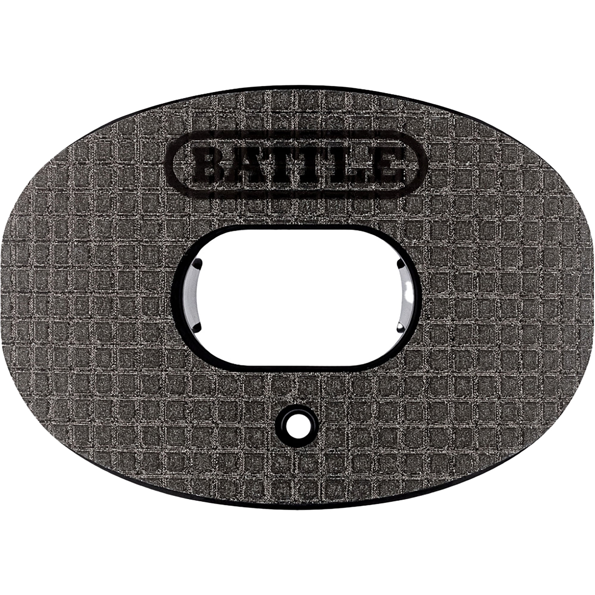 Battle Sports 3D Diamonds Oxygen Lip Protector Mouthguard - Black