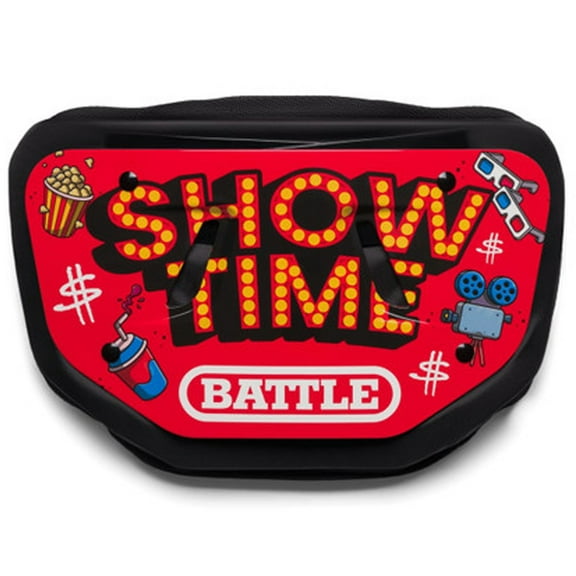 Battle Sports Adult Backplate "Showtime" - Red