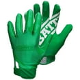 thumbnail image 1 of Battle Sports Adult DoubleThreat Football Gloves - XL - Green/Green, 1 of 3