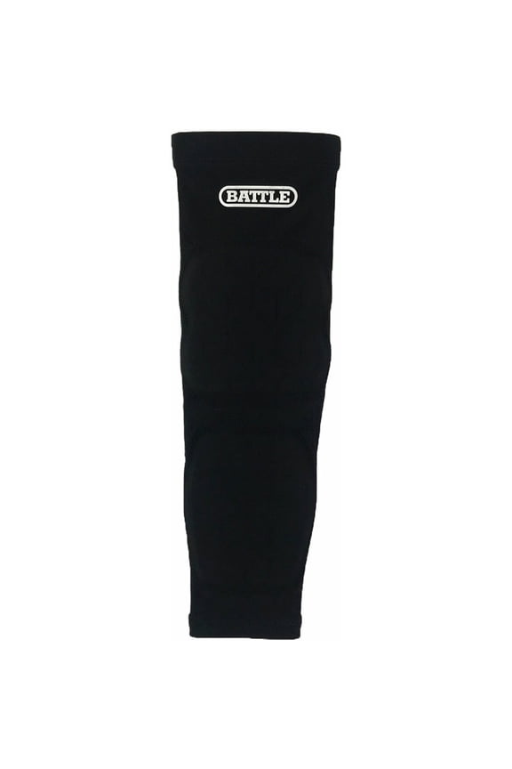 Adult Elbow & Forearm Padded Arm Sleeves - S/M - Black