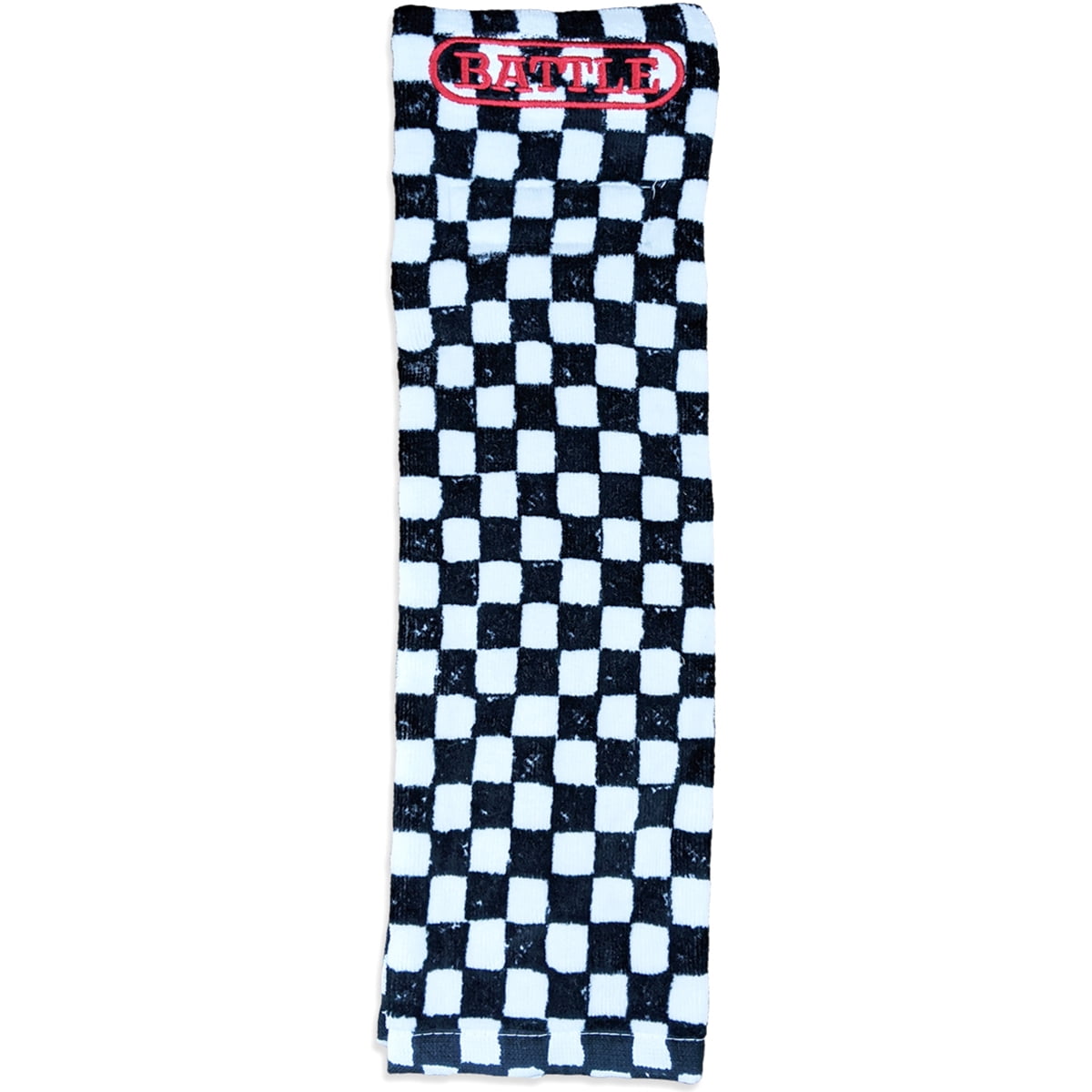 Battle Sports Adult Football Towel Black/White Checkerboard
