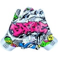 thumbnail image 1 of Battle Sports Adult Graffiti Triple Threat Football Gloves - 2XL - White, 1 of 4