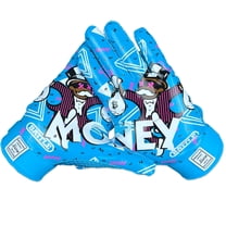 Battle Sports Speed Freak Cloaked Adult Football Receiver Gloves Large Black