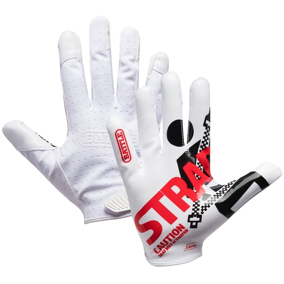 Battle Sports Adult "Strapped" Doom Speed Receiver Football Gloves, 3XL