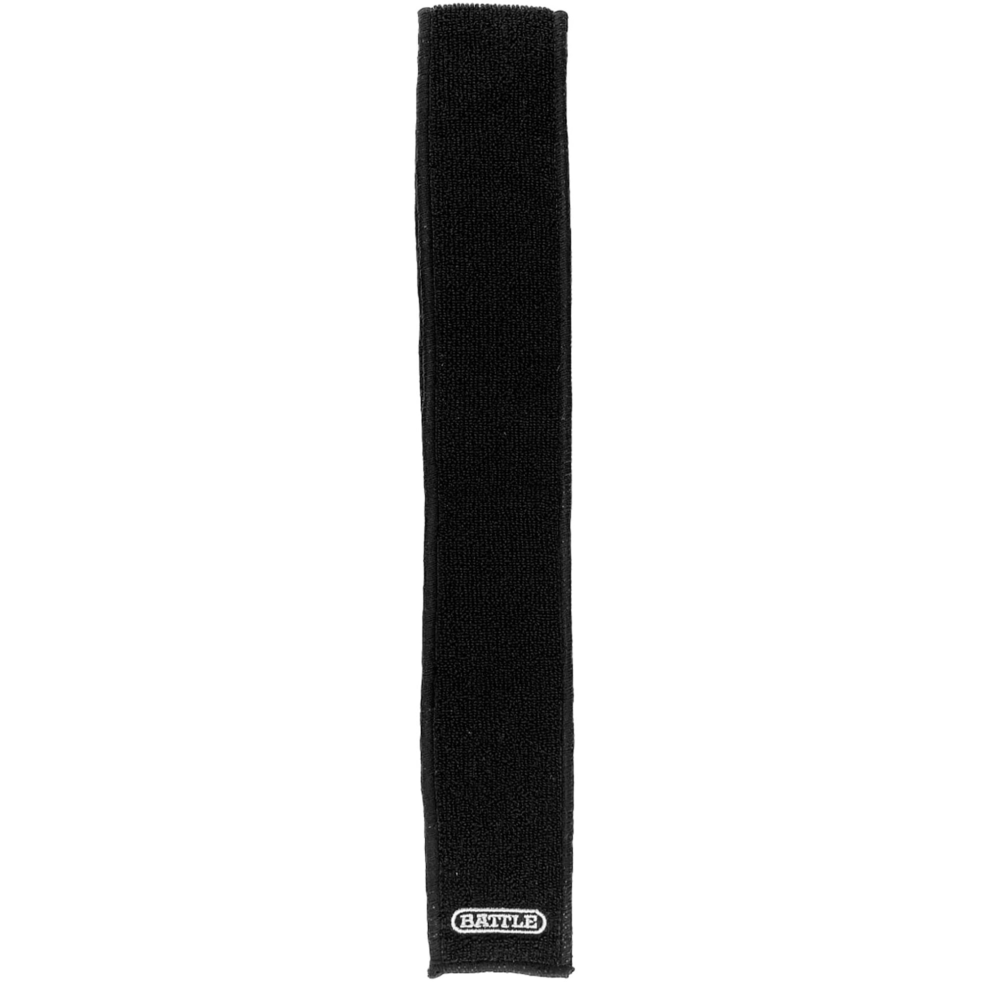 Battle Sports Adult Streamer Football Towel Black